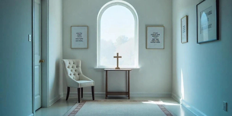 A Peaceful Sanctuary Prayer Closet Ideas