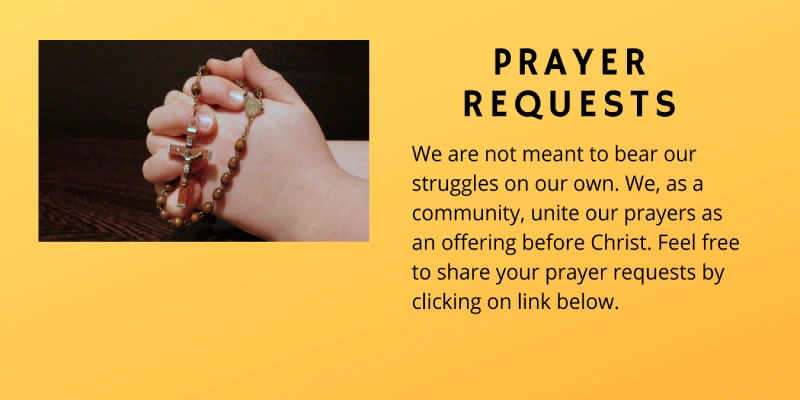 prayer request catholic