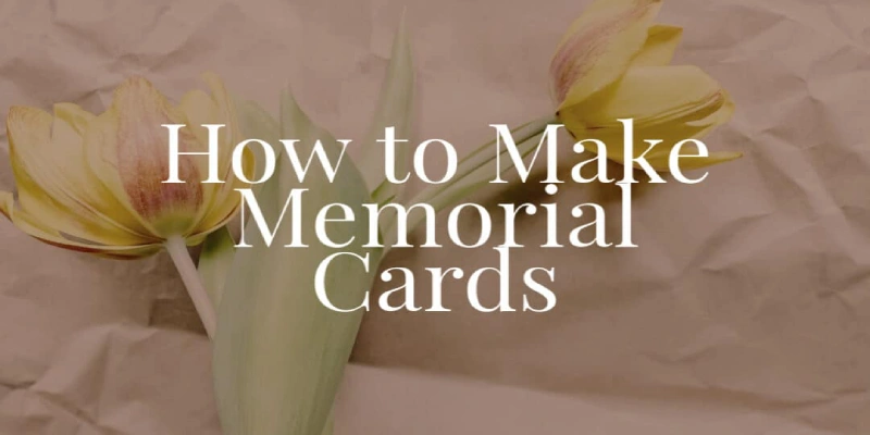 funeral prayer cards